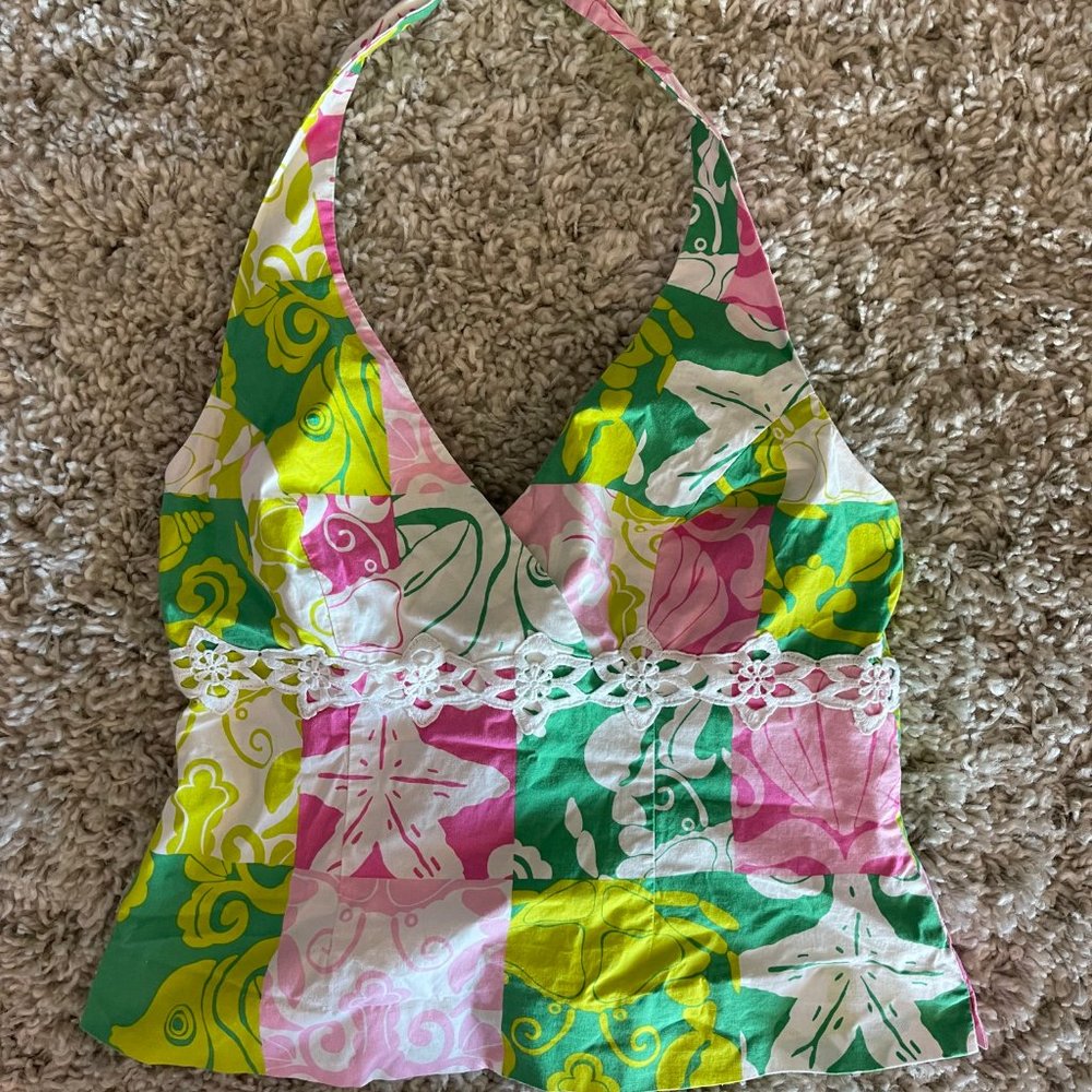 Lilly Pulitzer Halter Top